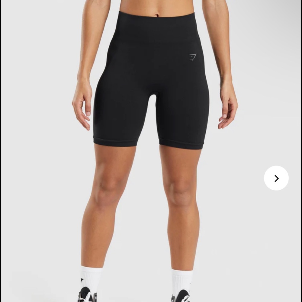 GYMSHARK FLEX CYCLING SHORTS - BLACK, M